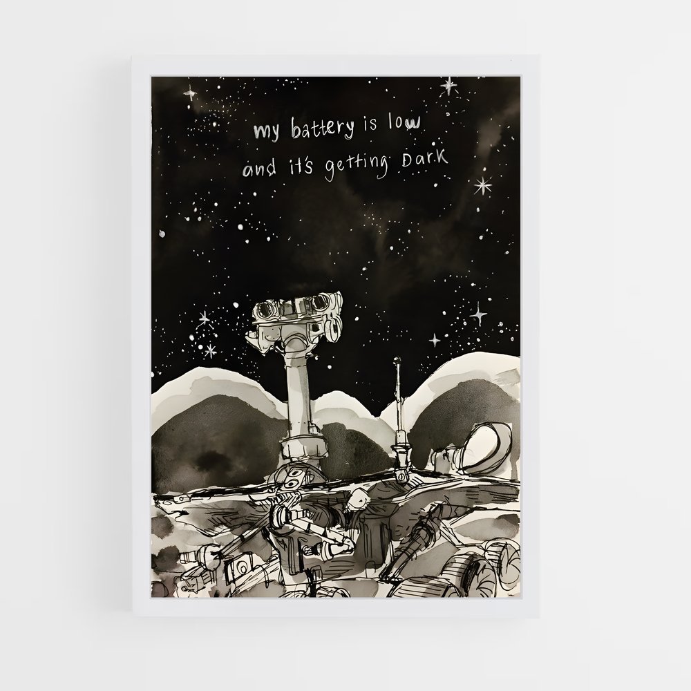 Poster L'Homme et les Étoiles – affiche Astronomie (vue 3)